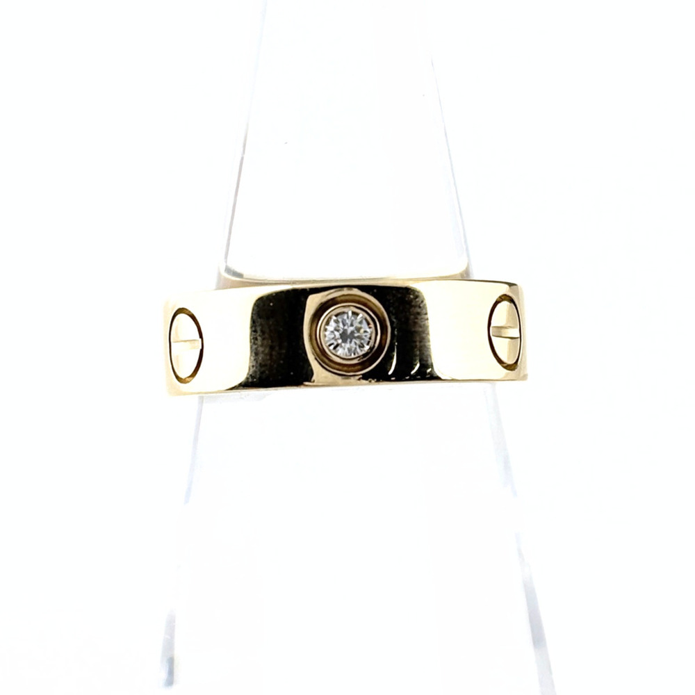 CARTIER Gold Diamond Love Ring